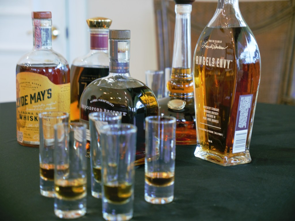 This image has an empty alt attribute; its file name is bourbontasting2.jpg